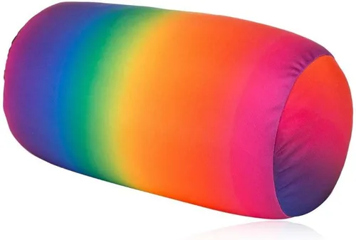 Vista 12 de Squish - Almohada de microcuentas para el cuello, lumbar, cuerpo Sopport, almohada de viaje de 7 y 12 pulgadas, almohadas de viaje para silla