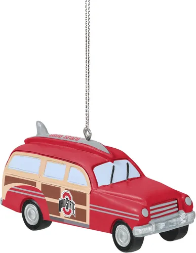 Vista 16 de FOCO NCAA Unisex-Adult NCAA College Team Logo Holiday Tree Station Wagon Ornament
