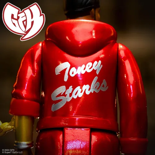 Vista 5 de Super7 Ghostface Killah Toney Starks Figura de Reacción – Figura de Acción Ghostface Killah de 3.75" con Accesorios Coleccionables de Hip Hop