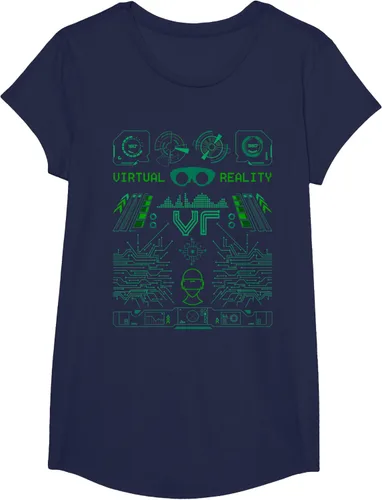 Vista 17 de Camiseta de realidad virtual VR Retro Gamers, Negro, S