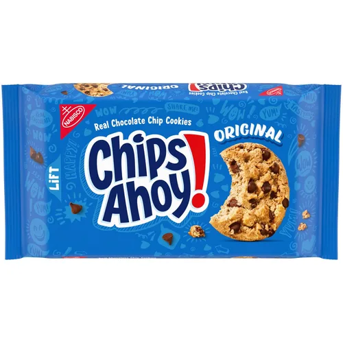 Vista 58 de CHIPS AHOY! Galletas masticables con chispas de chocolate con tazas de mantequilla de maní Reese's, 9.5 onzas