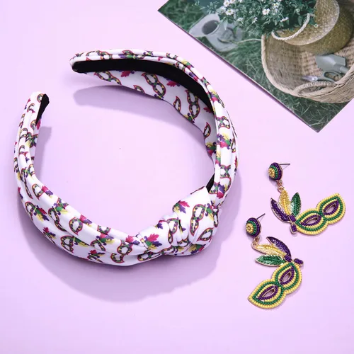 Vista 16 de YAHPERN Diadema para el día de San Valentín para mujer, colorida diadema de algodón con estampado de corazón de conversación XOXO Love, diadema