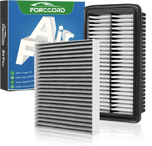 Vista 46 de Filtro de aire de motor y cabina apto para Mazda 3 2019-2026, CX-30 2019-2026, CX-50 2023-2026 (CX50 no para híbrido). Filtro de cabina de carbón