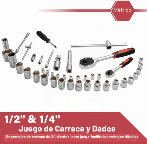 Vista 5 de 515 PCS Kit de herramientas para el hogar general Kit de herramientas de aluminio Trolley Case Set para hombres