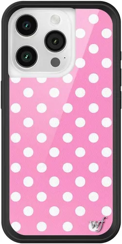 Vista 18 de Wildflower - Fundas compatibles con Apple iPhone 15 Pro Protector de goma negro, certificado de prueba de caída de 4 pies, propiedad de mujeres