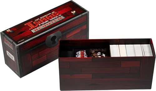 Vista 4 de Maestro The Binding of Isaac Four Souls Requiem Juego de cartas de expansión