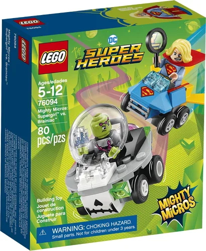 Vista 4 de LEGO DC Super Heroes Mighty Micros: Supergirl vs. Brainiac 76094 Kit de construcción (80 piezas)