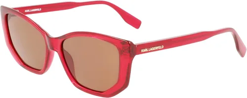 Vista 2 de Karl Lagerfeld KL6071S - Gafas de sol rectangulares para mujer, fresa, talla única, Strawberry