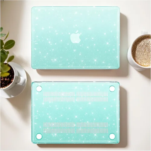 Vista 14 de Compatible con Funda para MacBook Air de 13 Pulgadas con Diseño de Cocodrilo 2021 2020 2019 2018 M1 A2337 A2179 A1932, Texturizada Elegante Lujosa