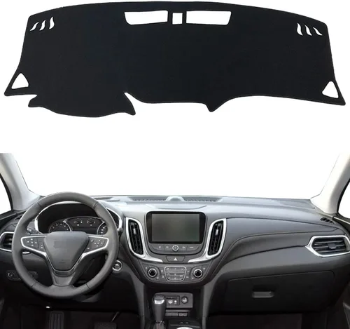 Vista 7 de Cubierta de franela para salpicadero, antideslizante, compatible con Chevrolet Captiva Sport 2006-2016