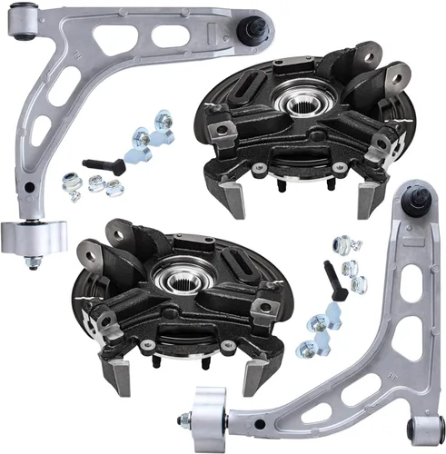 Vista 217 de Detroit Axle - Kit de brazos de control delantero para Acura 2004-2008 TSX 2003-2007 Honda Accord, 2 ensamblajes de brazos de control inferiores 2