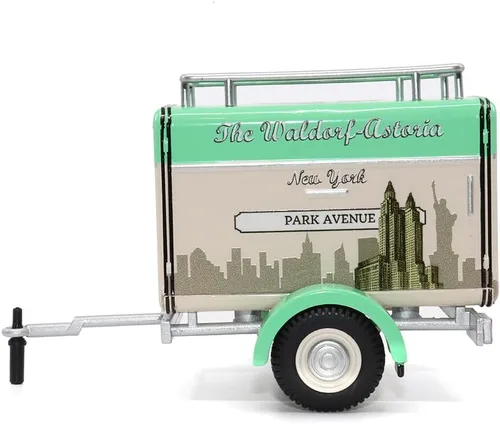 Vista 5 de Motor city classics Remolque Waldorf Astoria Escala 1:24 - Verde