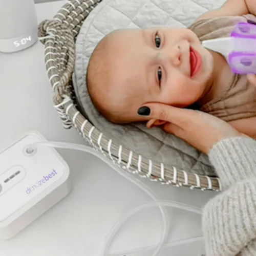 Vista 2 de Dr. Noze Best Newborn Nozepiece Seguro para bebés y niños pequeños Solo funciona con el Aspirador Nasal Eléctrico NozeBot