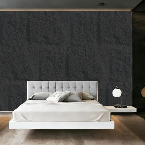 Vista 6 de Paneles de pared de piedra sintética 3D, paneles de pared de 1.18 pulgadas para decoración de pared interior, 4 paneles de revestimiento