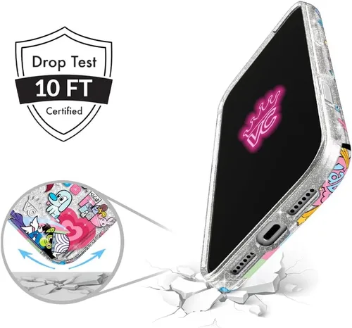 Vista 488 de VELVET CAVIAR Funda para iPhone 15, compatible con MagSafe, probada contra caídas de 10 pies, fundas protectoras de diseño, leopardo color rosa