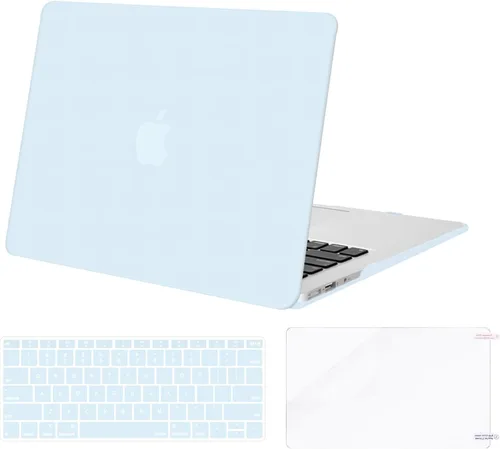 Vista 9 de MOSISO Funda compatible con MacBook Air de 13 pulgadas A1369 A1466, verde Verde (Antique Green)