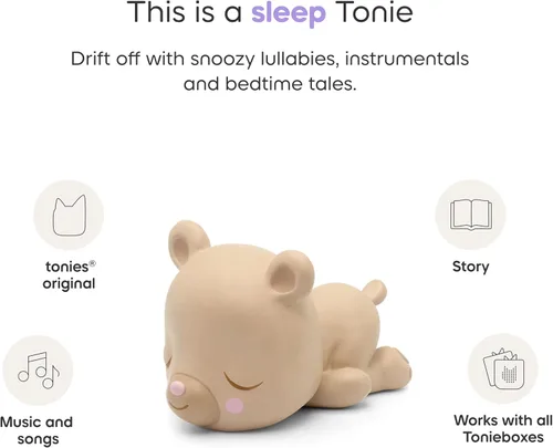 Vista 7 de Tonies Sleepy Friends: Bedtime Stories - Figura de juguete de audio con oso soñoliento