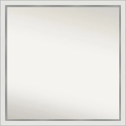 Vista 63 de Amanti Art Espejo personalizado, espejo de baño estrecho Alexandria White Wash, espejo de pared o espejo de tocador de baño sobre el fregadero