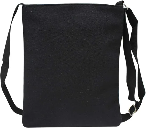 Vista 4 de RARITYUS Bolso bandolera de lona para mujer, diseño de unicornio en 3D