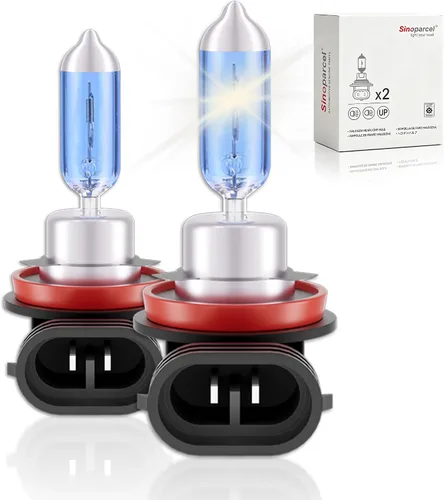 Vista 14 de Sinoparcel 9012 HIR2 Bombilla halógena para faros delanteros, color blanco Blanco dorado