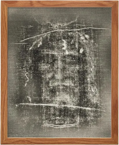 Vista 10 de Decoración de pared de Jesús - Jesucristo - Imagen de la Sábana Santa de Turín - Arte de pared con foto - Regalos católicos, decoración religiosa