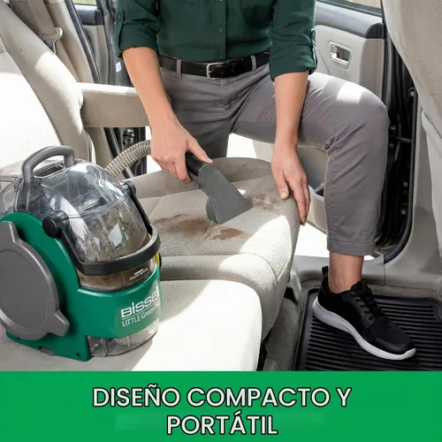 Vista 3 de Bissell BigGreen Commercial Little Green Pro - Limpiador de manchas comerciales, limpiador de alfombras y tapicería y detallador