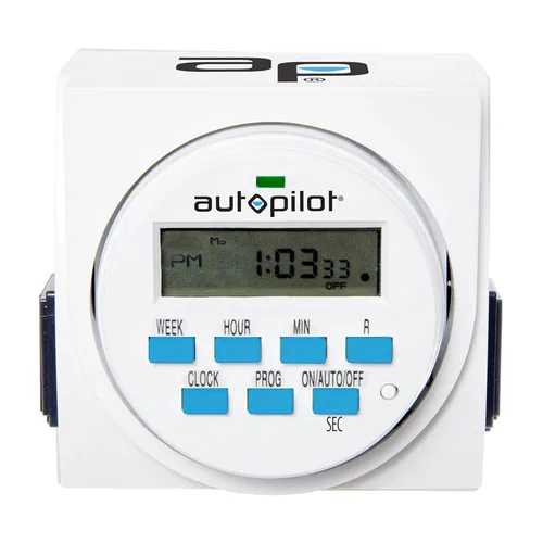 Vista 4 de Autopilot - Controlador de temporizador de luz programable digital de 7 días, 2