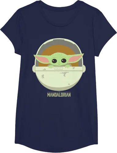 Vista 21 de Star Wars The Mandalorian The Child Bassinet - Camiseta con retrato Negro