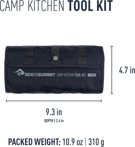 Vista 6 de Sea to Summit Camp Kitchen Tool Kit 10 Pieces Set
