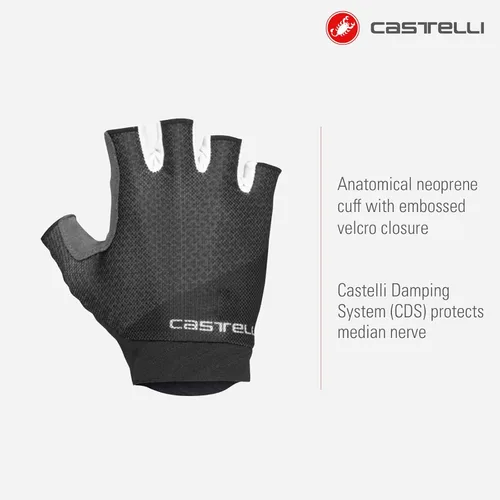 Vista 2 de Castelli Guantes Roubaix Gel 2 para mujer para ciclismo de carretera y grava I