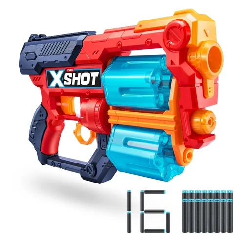 Vista 2 de ZURU X-Shot 36436 Excel Xcess Foam Blaster (16 dardos)