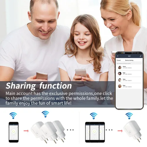 Vista 5 de Zigbee - Enchufe inteligente compatible con Alexa, Google Assistant, control de aplicación y voz, requiere ZigBee Hub, UE (16A)