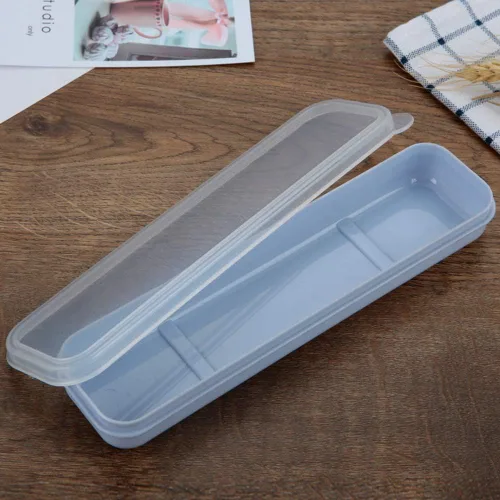 Vista 6 de 3 unids Camping Cubiertos Caso Utensilio Cubiertos Caja Vajilla Utensilios de Cocina Picnic Set Viaje Cubiertos Set