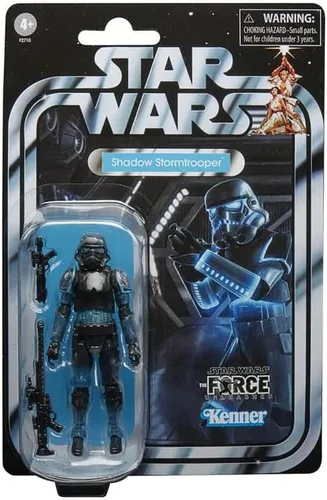 Vista 3 de Star Wars The Vintage Collection Gaming Greats Shadow Stormtrooper - Figura de acción de 3 3/4 pulgadas Star Wars The Vintage Collection - Figura