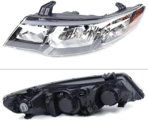 Vista 5 de Para 2010 2011 2012 2013 Kia Forte/Forte Koup Halógeno Faro Conductor y Pasajero Lente Transparente L+R