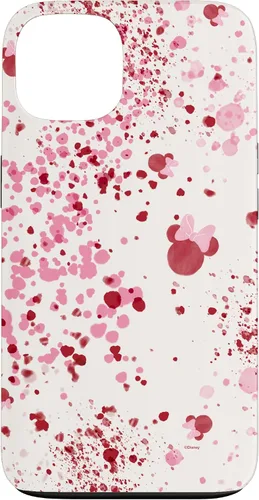 Vista 7 de Disney Minnie Mouse Head Ears - Carcasa para iPhone 17, diseño abstracto de salpicaduras