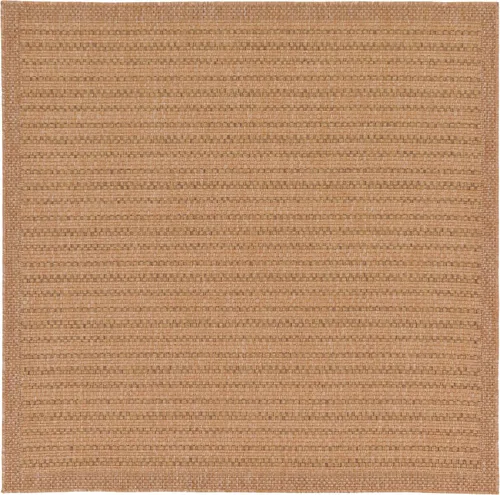 Vista 19 de Unique Loom - Tapete para exteriores de la colección Border, cuadriculado (2.2 pies x 3.1 pies, rectangular, color marrón/negro)