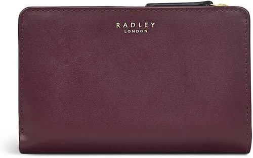 Vista 2 de RADLEY London Heritage Dog Outline - Billetera mediana plegable, Cerezo oscuro