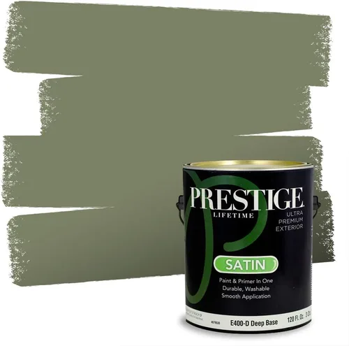 Vista 82 de Prestige Paints - 2 en 1, pintura base y pintura de exterior, E100-N-735BM