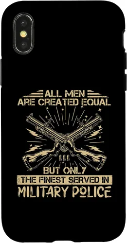Vista 5 de iPhone 16 Only Finest Served In US Military Police MP Veteran Case