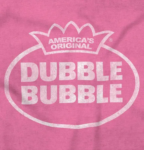 Vista 2 de Vintage Dubble Bubble Original Logo Womens T Shirt Ladies Tee