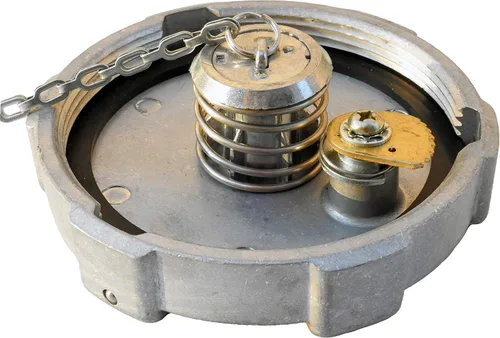 Vista 3 de Tapa de combustible diesel de aluminio con bloqueo nominal de 4 1/2