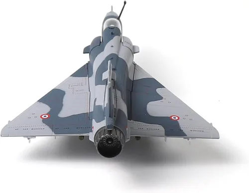 Vista 6 de NUOTIE Dassault Mirage 2000 1/100 Metal Avión Modelo de la Fuerza Aérea Francesa 1. Mirage 2000