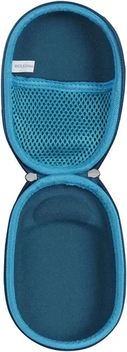 Vista 3 de Anleo Estuche rígido de viaje para JBL Clip 5 / Clip 4 - Mini altavoz Bluetooth portátil (azul)