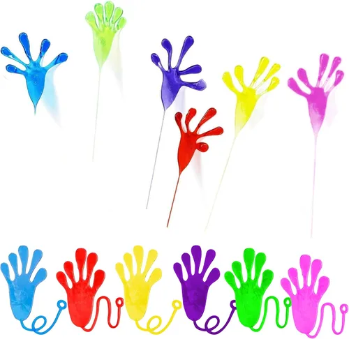 Vista 7 de Paquete de 125 juguetes para la ansiedad, regalos de fiesta, juego sensorial de burbujas seleccionadas al azar, 65 calcomanías, regalos para niños