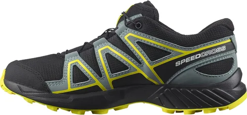 Vista 5 de Zapatillas de running Salomon Speedcross J Trail Ciruela CaspiaAzul de Noche