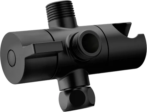 Vista 2 de Moen CL707BL Acc-Core - Desviador de brazo de ducha, negro mate