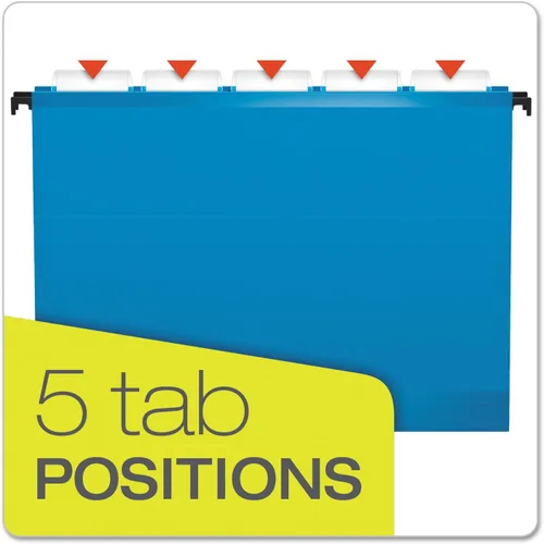Vista 10 de Pendaflex Surehook fólders de archivos colgantes reforzados, Colores Variados