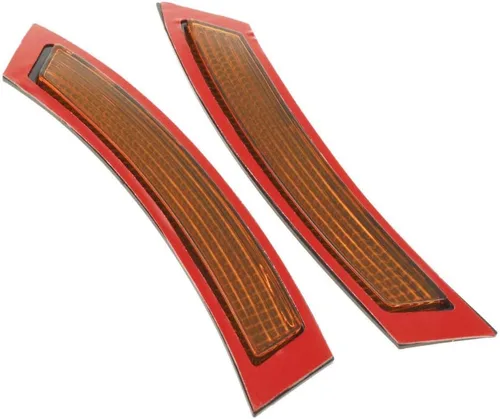 Vista 5 de 2 unidades para E92 E93 Serie 3 2P 2007-2013, reflector de parachoques delantero lateral con lente ámbar
