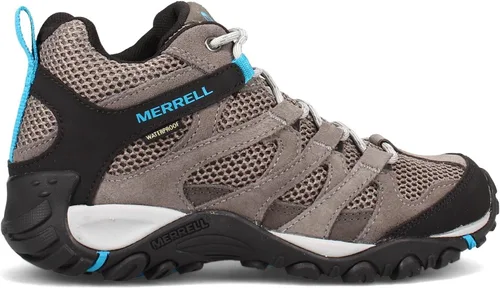 Vista 2 de Merrell Zapatos de senderismo Alverstone Mid impermeables para mujer, Carbón vegetalTahoe, 9.5